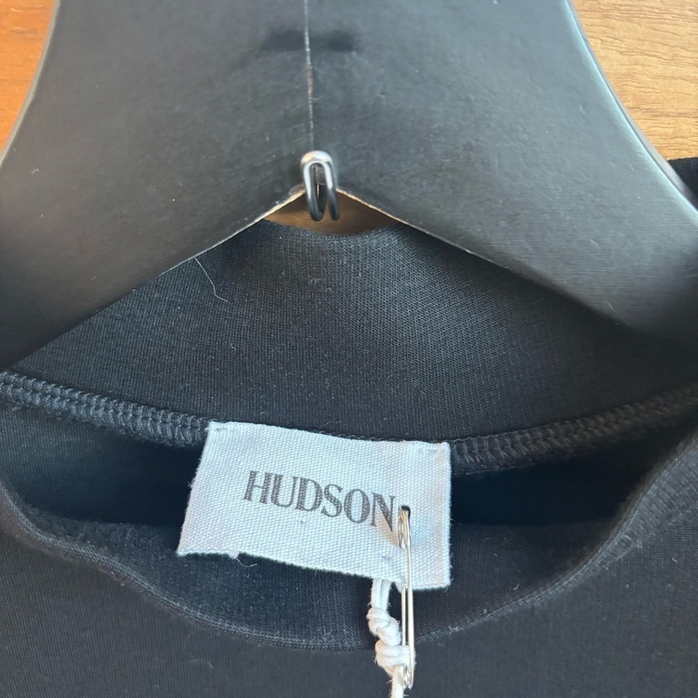 NWT HUDSON JEANS MOCK NECK LONG SLEEVE BODYSUIT, SIZE S - Picture 6 of 8